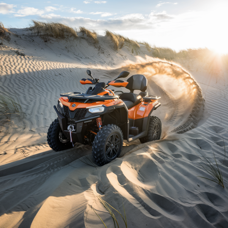 Quadriciclo Laranja 1