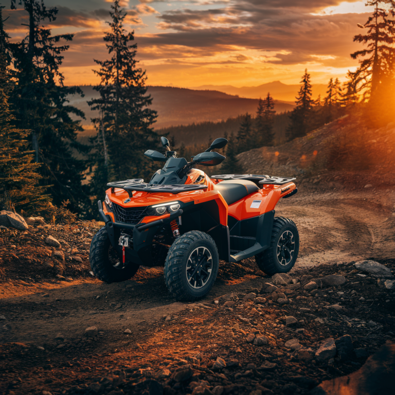 Quadriciclo Laranja 2