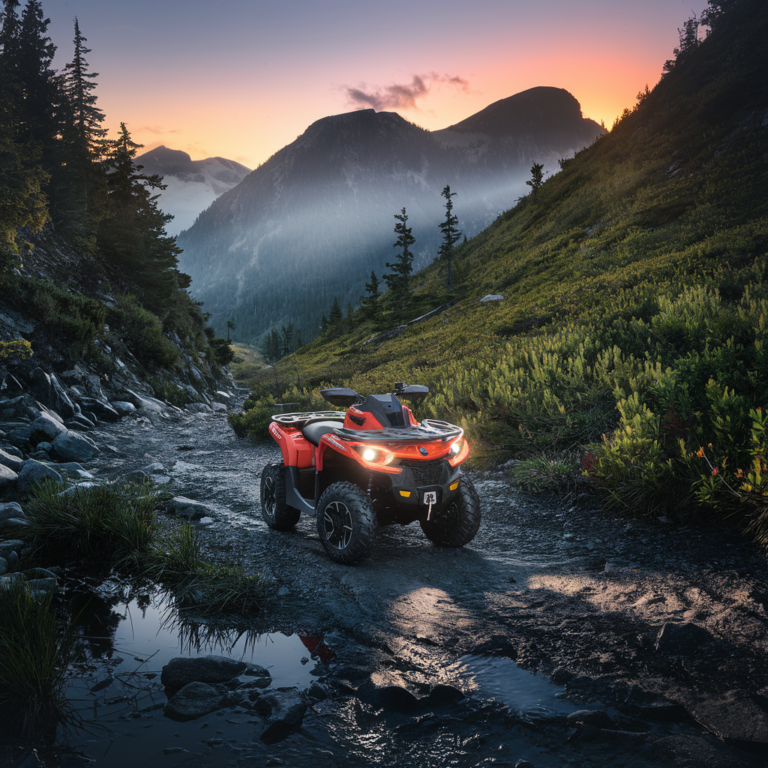 Quadriciclo Vermelho 1