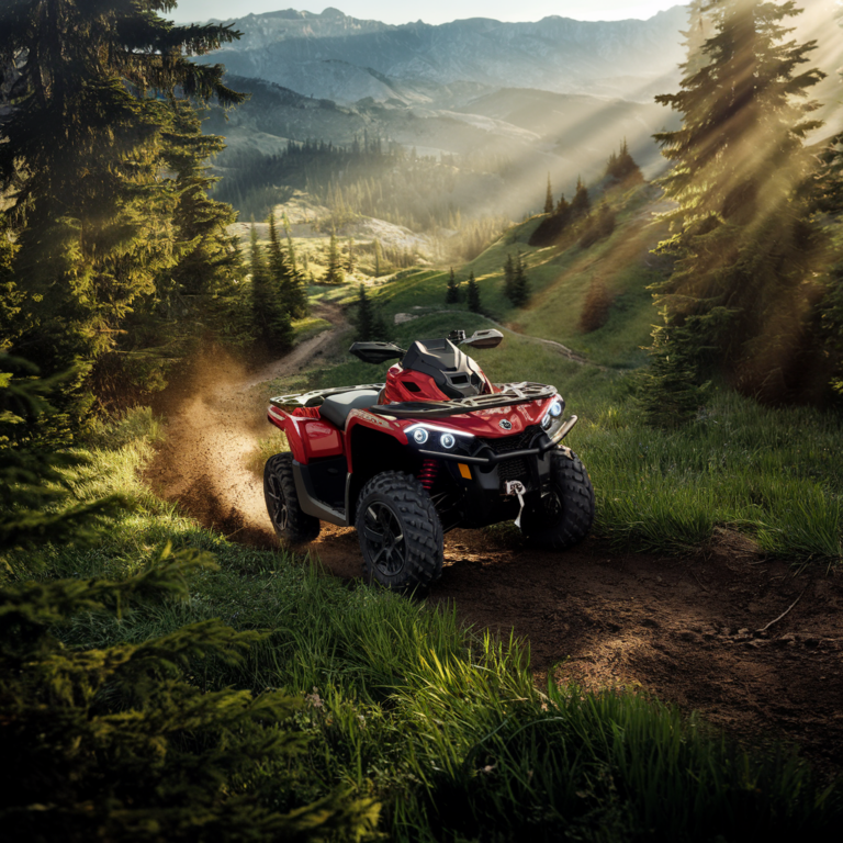 Quadriciclo Vermelho 3